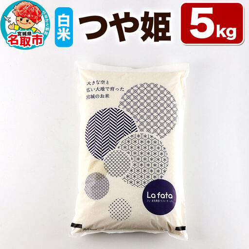 [2026年10月以降順次発送 先行受付]令和8年産 こだわりのお米 つや姫 5kg