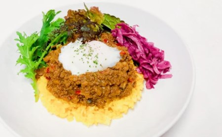 ジビエ 白馬産鹿肉のスパイスキーマカレー (200g×3パック)