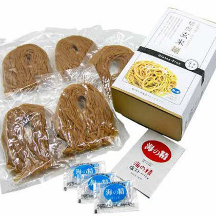焙煎玄米麺5食セット 麺類 
