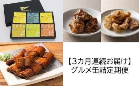 グルメ 缶詰 定期便 [3カ月連続お届け][(H)1345]