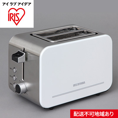 ポップアップトースター IPT-850-W ホワイト トースター