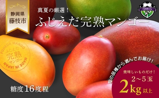 マンゴー【 先行予約 : 2026年7月頃より順次発送 】 完熟マンゴー 2kg