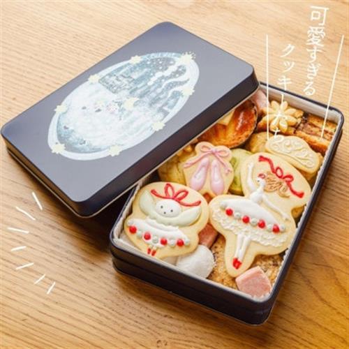 【贈答品】ポルカの夢はバレリーナ おしゃれ、おいしい、かわいい、すべて揃ったクッキー缶#06_菓子・スイーツ クッキー  _【1377499】