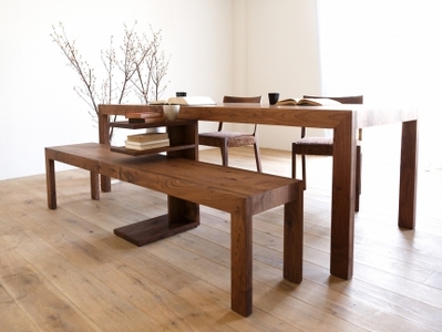 CARAMELLA  Bench wood 182 walnut