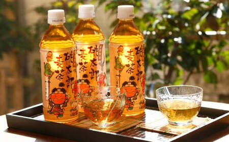 桃太郎麦茶500ml×24本 お茶 むぎ茶 ペット ペットボトル 国産 大麦 人気 おすすめ 岡山 倉敷【2026年3月上旬～11月下旬迄発送予定】