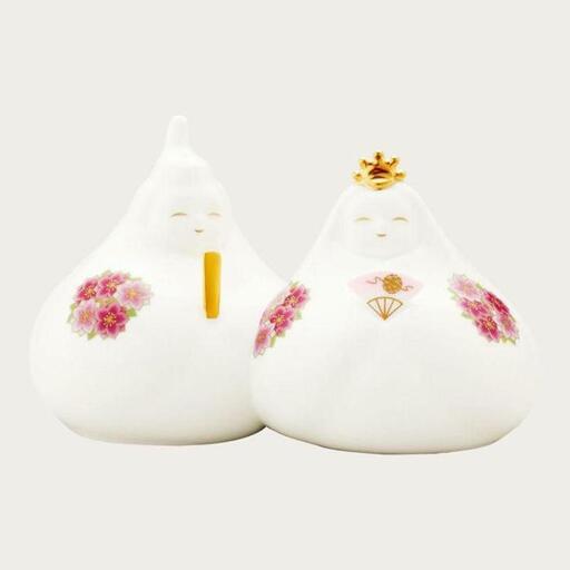 ひな人形（小）桃の花 AC500/TK336