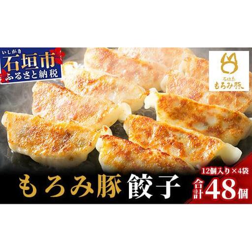 もろみ豚 特製 餃子 4パック[合計48個] AH-5