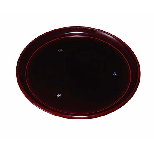 丸盆 21cm 総溜 明月 ［YG460］