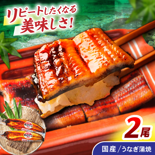 ＜諫早淡水＞うなぎ蒲焼 2尾 / うなぎ ウナギ 鰻 蒲焼き 蒲焼 かばやき ひつまぶし うな重 うな丼 冷凍 / 諫早市 / 諫早淡水株式会社 [AHAT004]
