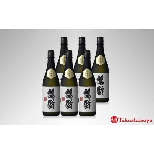 [青木酒造]鶴齢 純米大吟醸 山田錦37%精米 720ml×6本[鶴齢 純米大吟醸 四合瓶 6本 セット 日本酒 720ml 青木酒造 新潟 地酒 厳選 晩酌 熱燗 お酒 酒 さけ お中元 お歳暮 贈答]