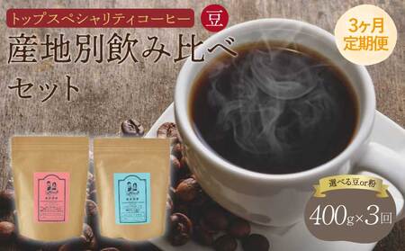 コーヒー 【3ヶ月定期便】 トップ スペシャリティコーヒー 豆 中煎りコーヒー 浅煎りコーヒー