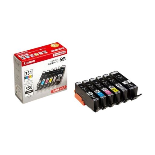No.2565キヤノン　インクタンク　BCI-351XL＋350XL/6MP