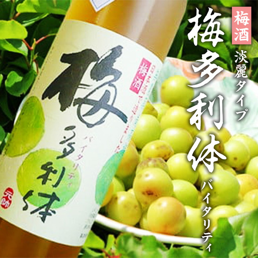 梅酒[梅多利体・バイタリティー] お酒 梅酒 日本酒