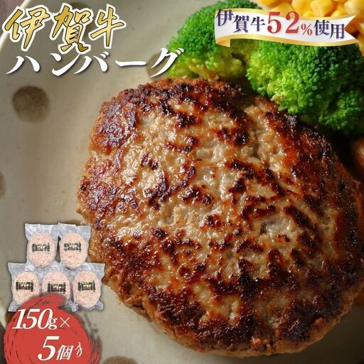 伊賀牛 ハンバーグ150g×5個 伊賀牛 【cook0019】