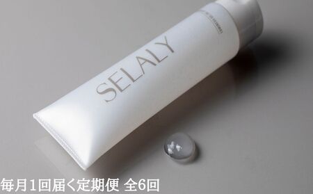 毎月定期便 SELALY (セラリー) ルミヌ ジェル オイル クレンジング 全6回 ふるさと納税 化粧 メイク落とし スキンケア 大和当帰 天然精油 コスメ 美容男子