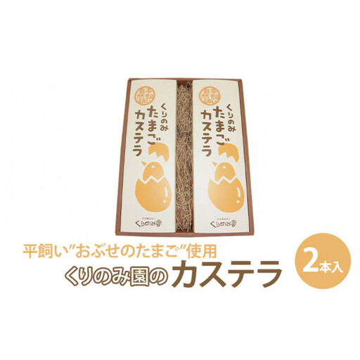 くりのみ園のたまごカステラ(2本入) | カステラ 