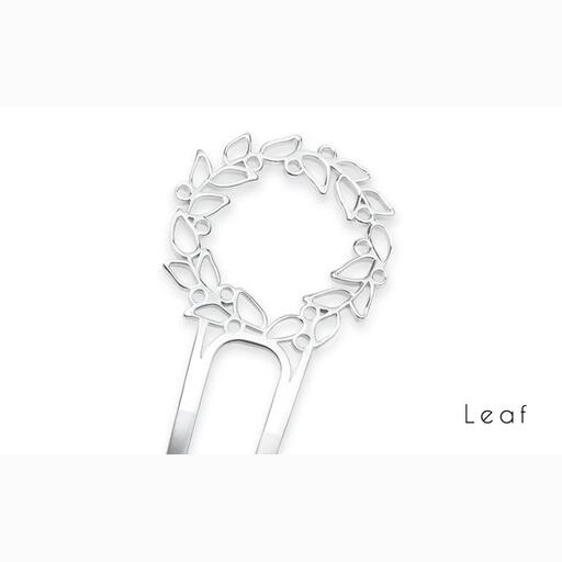 まるでジュエリー☆かんざし　リース　Leaf