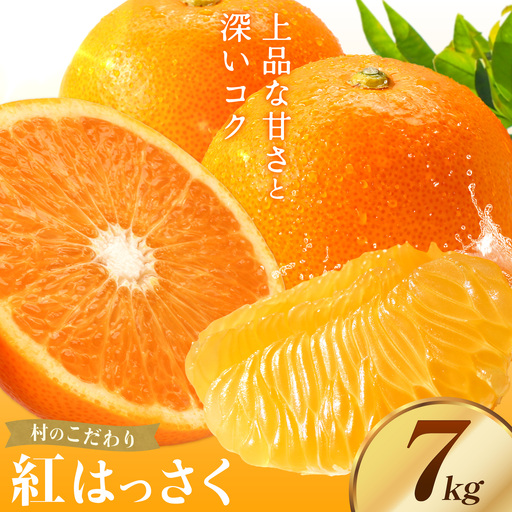 紅はっさく 約7kg 八朔 紅八朔