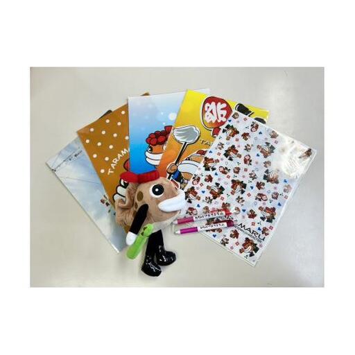 たら丸文房具 8点ピンクセット F21H-251