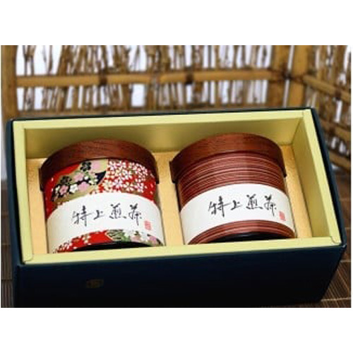 のぐち園本店 特上煎茶 2缶入セット No.095