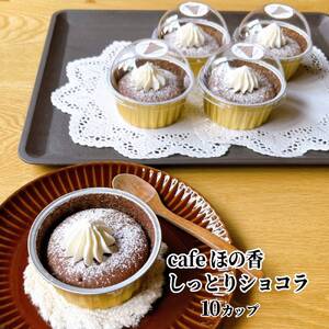 27-76 cafe ほの香のしっとりショコラ 10カップセット（5カップ×2セット）