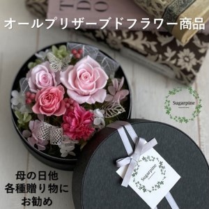プリザーブドフラワー[アムール/ピンク]春日部市 シュガーパイン