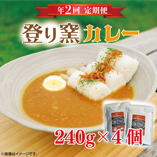 定期便 登り窯カレー 年2回 レトルカレー AB006
