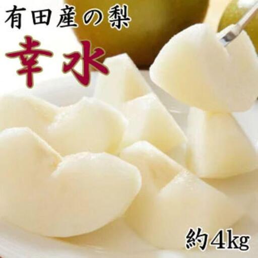 ［先行予約］［農園直送］和歌山県有田巨峰村の梨(幸水)約4kg ［2027年8月上旬頃より順次発送予定］