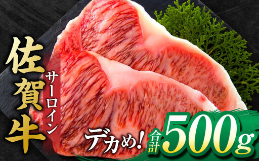 佐賀牛 サーロインステーキ 500g 黒毛和牛ステーキ