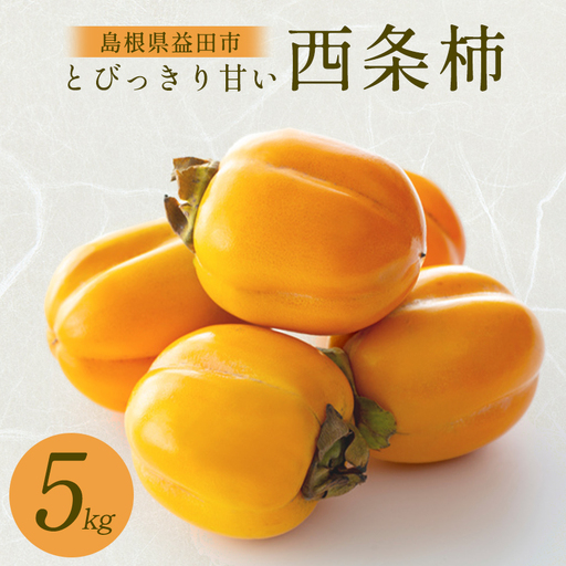 A-989 とびっきり甘い西条柿　5㎏