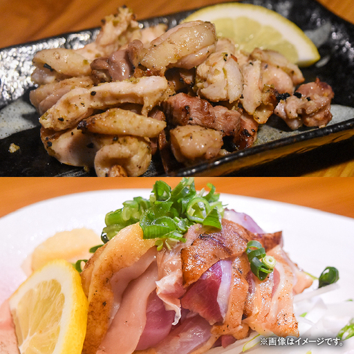 1495-1 鹿児島県産鶏のお刺身とおうちで焼くだけ味付鶏の詰め合わせセット KN061-003 肉 鶏肉
