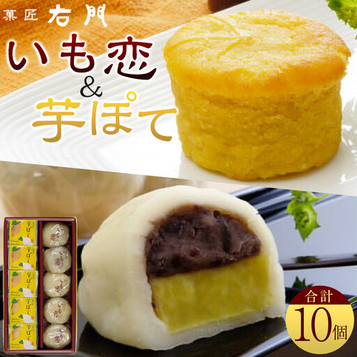 いも恋・芋ぽて10個入 / [テレビで紹介されました!]銘菓 饅頭 まんじゅう スイートポテト 埼玉県