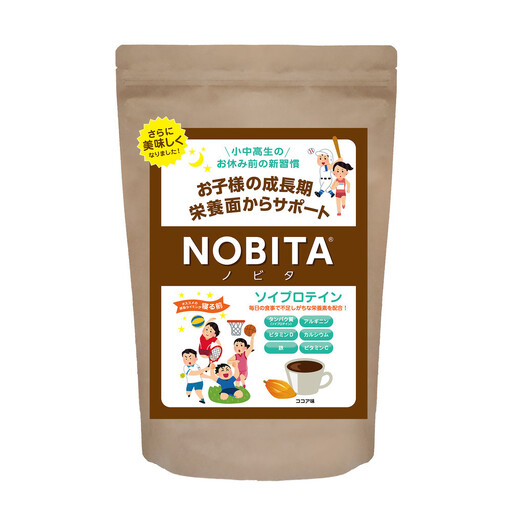 NOBITA(ノビタ)ソイプロテイン ココア味 / 栄養素 飲みやすい 手軽 埼玉県