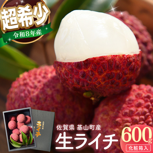 [先行受付]佐賀県産ライチ 600g(贈答用) K060011
