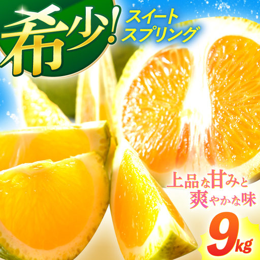 [数量限定]スィートスプリング 約9kg[OAF007] ミカン