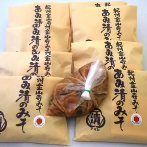 紀州 金山寺みそ 232g×9個 セット 家庭用 簡易包装【金山寺みそ 径山寺味噌 おかず味噌 国産】_A6015n