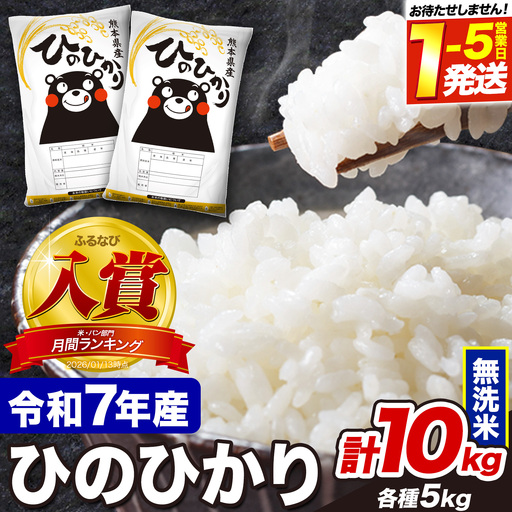 無洗米 令和7年産 ひのひかり 10kg 無洗