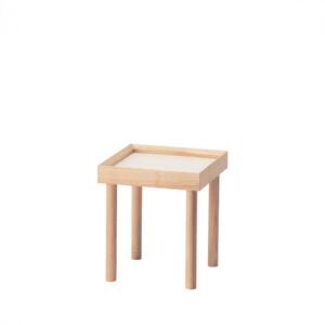 旭川家具 コサイン プラント ラック (スクエア) [ 旭川家具 北海道 旭川市 木製 家具 北海道産材 タモ タモ材 ヤチダモ 観葉植物 花台 ディスプレイ台 飾り台 モイス板 吸湿板付き 植物 園芸 地地消 シンプル ナチュラル 手作り 北欧 おしゃれ 天然木 無垢 ]_01873