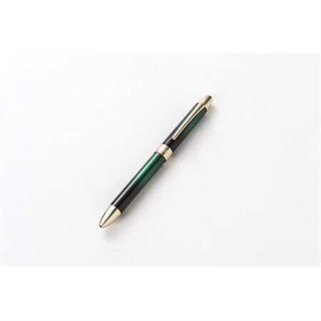 宮城県指定伝統的工芸品　玉虫塗　複合ボールペン　(無地・緑)_装飾品・工芸品     雑貨・日用品 ボールペン 文房具・印鑑 _【1279722】
