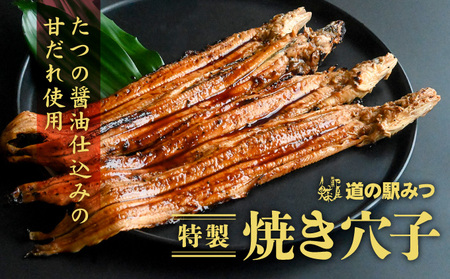 H-199【播州名物】「道の駅みつ特製焼き穴子(3～4本)」