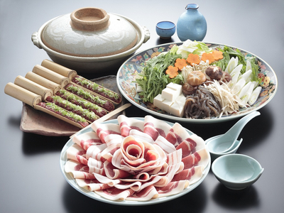京都丹波 ぼたん鍋 お食事券（お一人様・ワンドリンク付）＜丹波四季菜料理 宮本屋＞ 猪肉 ぼたん 猪肉 