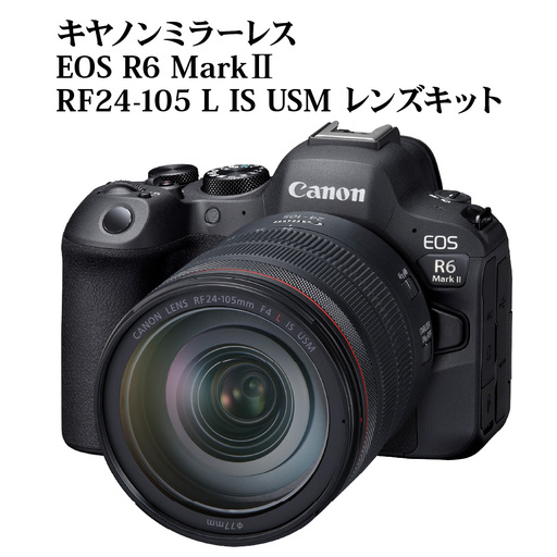 キヤノンミラーレスカメラ EOS R6 Mark Ⅱ・RF24-105 L IS USM レンズキット Canon カメラ R14152