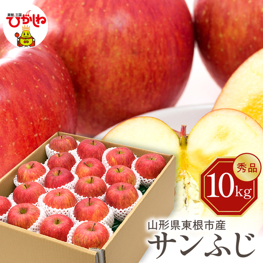 【2026年産】りんご サンふじ 10kg 秀品 化粧箱入 りんご