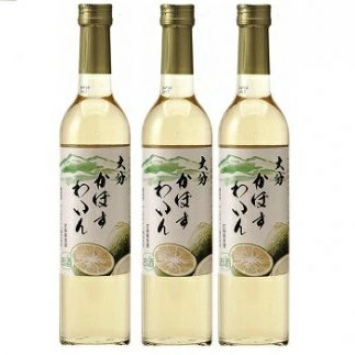 C3-22 大分かぼすワイン(500ml×3本/化粧箱入)