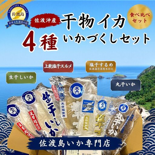 佐渡島いか専門店 いかづくしセット2