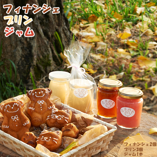 【無添加】手作りなめらかプリン＆焼き菓子セット [0011-0044]