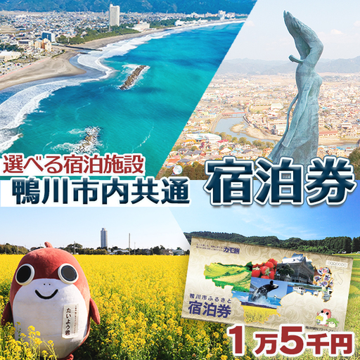 [千葉県鴨川市]市内宿泊施設『共通宿泊券』1万5千円相当 [0050-0034]