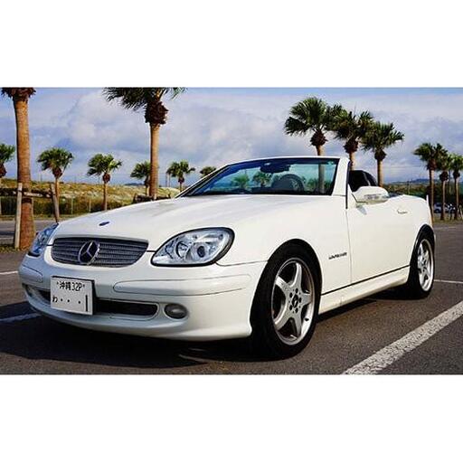 【オープンカーで満喫】レンタカー1日利用券 Mercedes-Benz SLK《Supremeレンタカー》FG-8-1