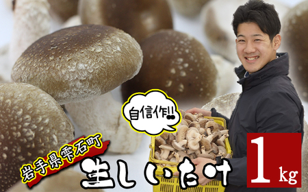 国産 岩手県産 肉厚 生しいたけ 1kg [さくらだファーム] 椎茸 しいたけ シイタケ きのこ 茸 キノコ 野菜 やさい 1kg 1キロ 1キロ 出汁 だし ダシ 旨味 鍋 なべ 煮物 煮込み 七輪 焼き物 串焼き 素焼き BBQ BBQ 人気 おすすめ