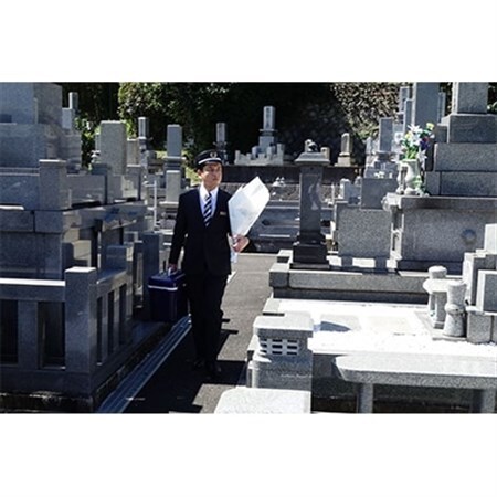 [柳井市限定]お墓参り代行サービス(1回)仏花・写真入り報告書付き_ 地域サービス _